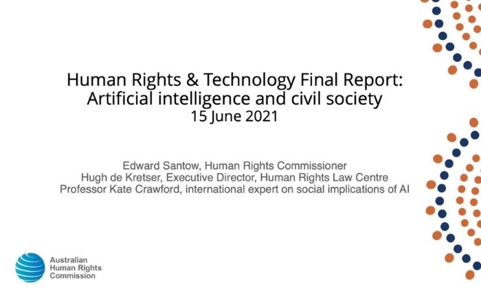 Human Rights and Technology – Artificial Intelligence (Webinar)